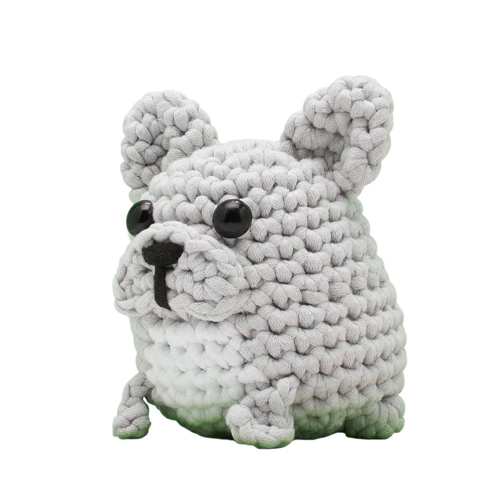 Hugo the French Bulldog Crochet Kit